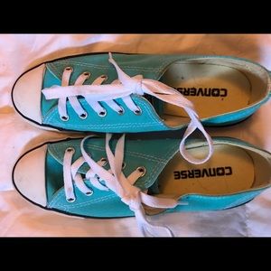 Blue converse